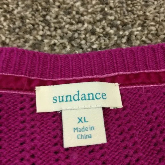 Women's Pink Cardigan Sweater - Picture 3 of 9